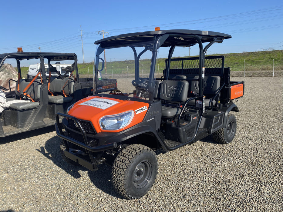 Kubota RTV-X1140W-H Plastic Canopy, Windshield Acrylic Clear, LED Strobe Light, Wire Harness Kit, Back up Alarm