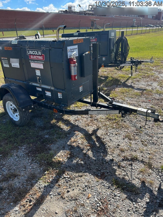 2021 Lincoln Electric Dual Maverick 200/200X Ready Pak 3 (includes trailer, cable rack, fender light kit)