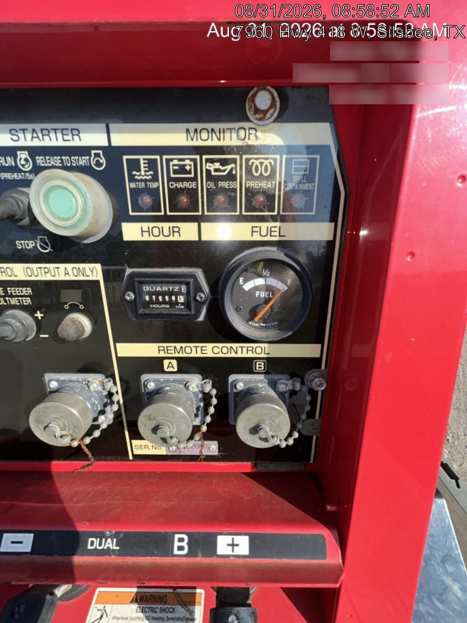 2022 Shindaiwa DGW400MDL Kubota D902 Engine, 23 HP, Dual Op Welder, Wire, Arc, Droop Stick, Tig, and CC Stick Functionality, Simulphase, 3 Phase and 1 Phase Gen Output, Single Axle NB Trlr, Slr Trckl Chrg 12V 12W, Fire Ext