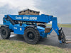 2018 Genie GTH-1056 Genie GTH-1056 w/Enclosed Cab w/HVAC, Work Lights, Solid Tires, Beacon, 60" Carriage and Forks