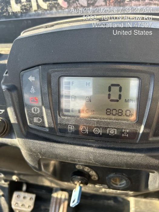 2022 Kubota RTV-X1140W-H Plastic Canopy, Windshield Acrylic Clear, LED Strobe Light, Wire Harness Kit, Back up Alarm