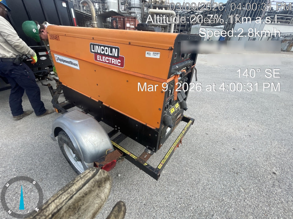 2022 Lincoln Electric LE400 Kubota V1505, Trlr, Cable Rack, Light Kit, ES Decals, T3