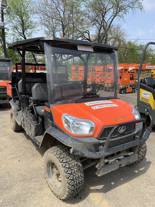 2022 Kubota RTV-X1140W-H Plastic Canopy, Windshield Acrylic Clear, LED Strobe Light, Wire Harness Kit, Back up Alarm