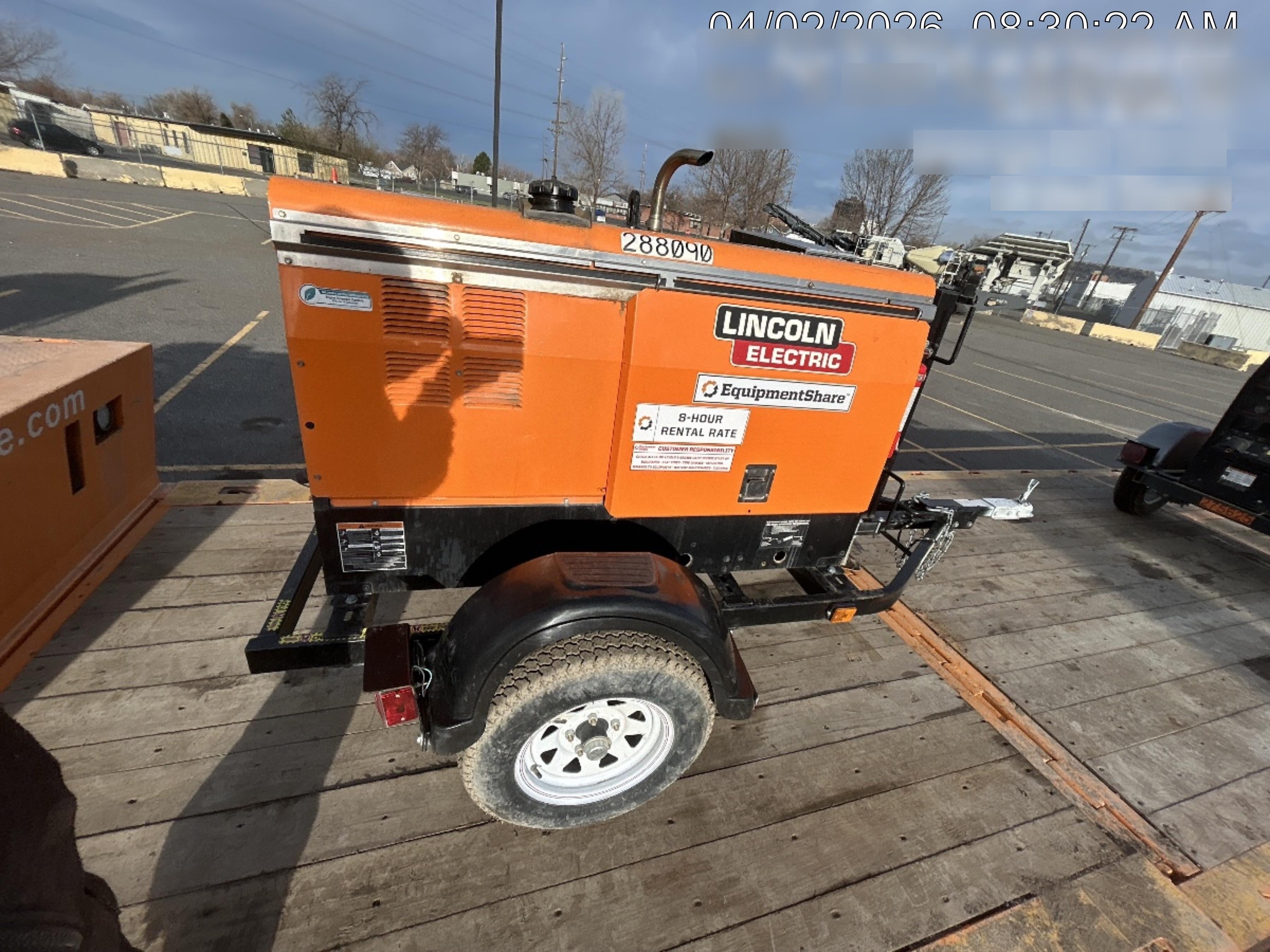 2023 Lincoln Electric LE400 Kubota V1505, Trlr, Cable Rack, Light Kit, ES Decals, T3