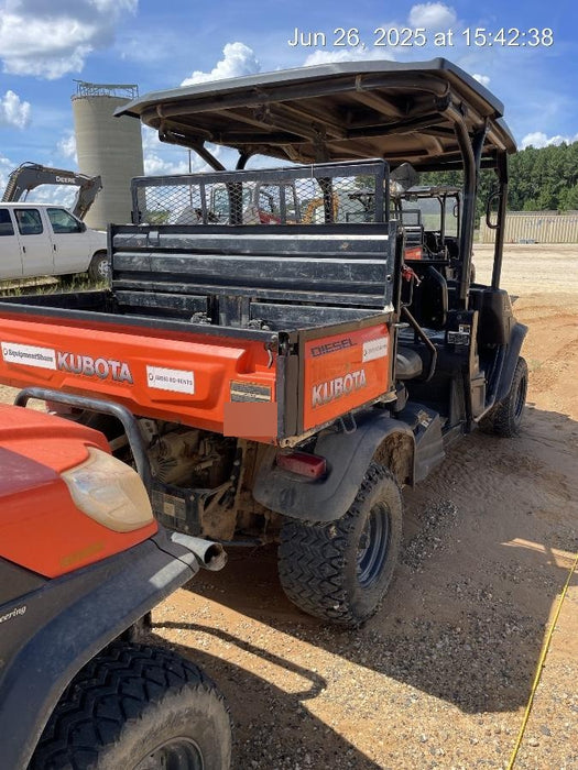 2020 Kubota RTV-X1140W-H Canopy, 4-Seater, Diesel, Windshield Acrylic Clear, LED Strobe, Backup Alarm