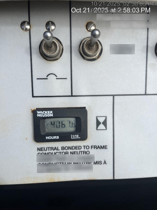 Wacker Neuson LTV6K-MH Wacker Neuson LTV6K Towable Light Tower