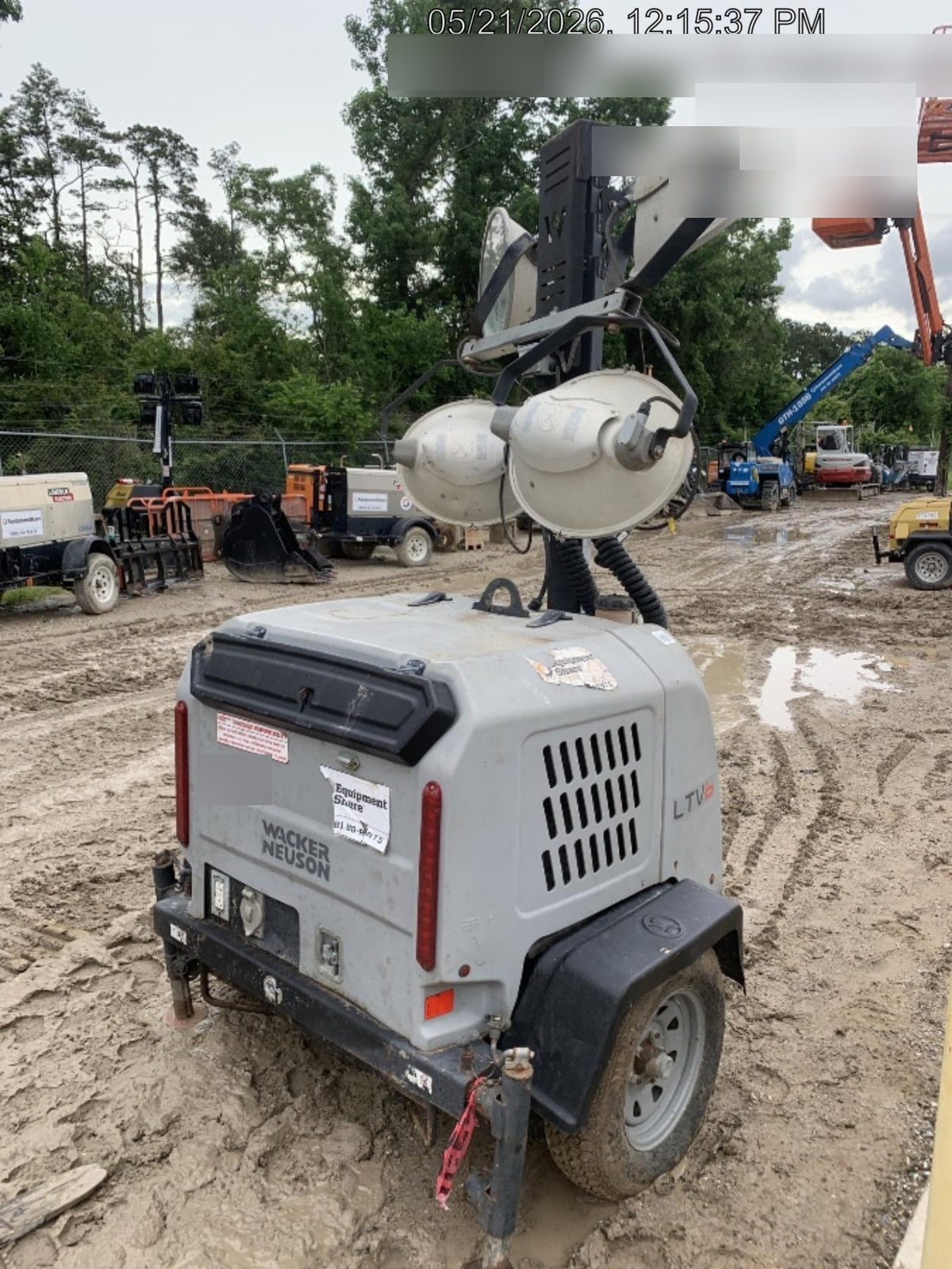 2019 Wacker Neuson LTV6L-MH Standard Options, ES Track Hardware, Fuel Level Sensor
