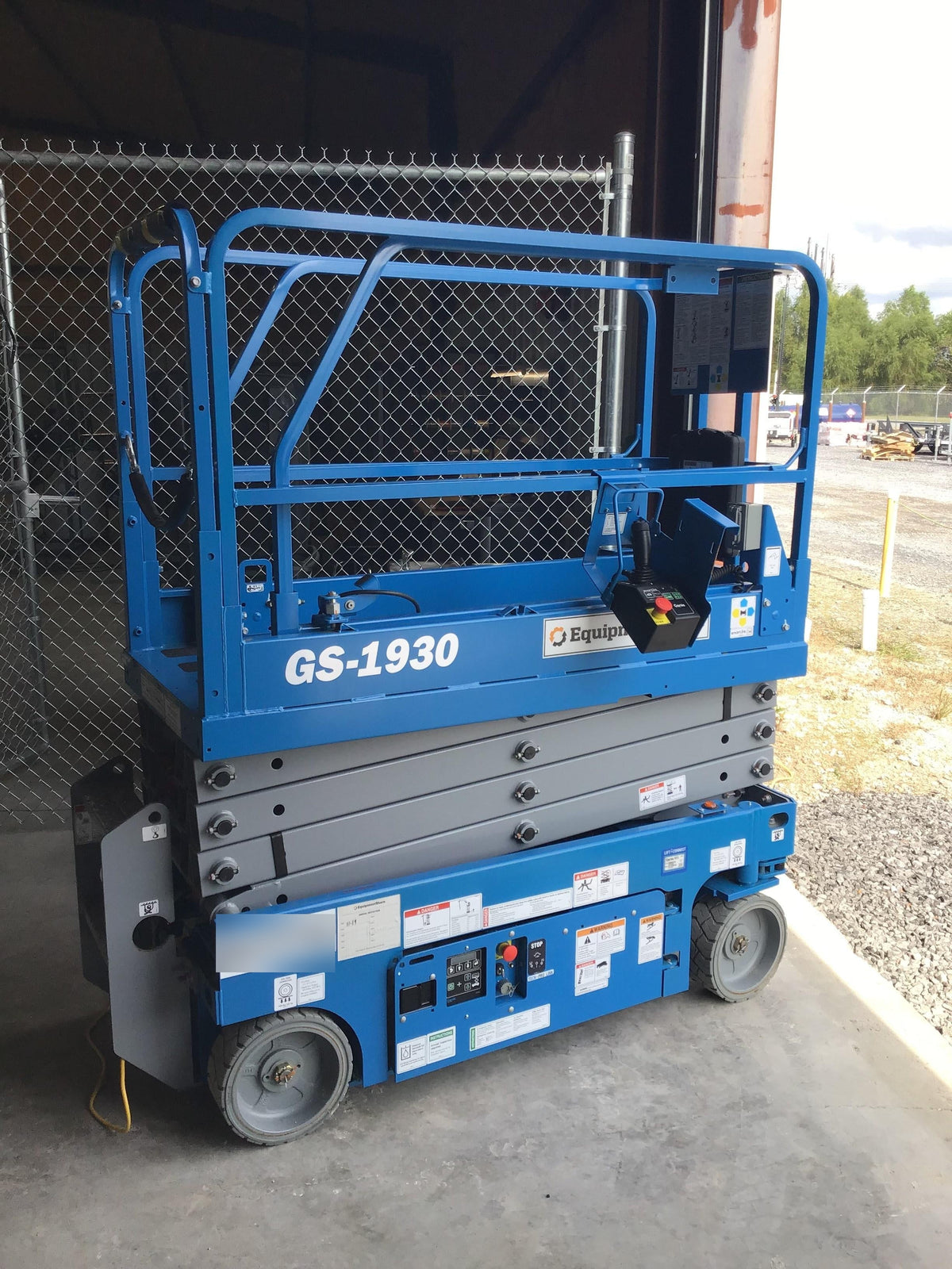 2019 Genie GS-1930 Fixed Rails with Chain Entry