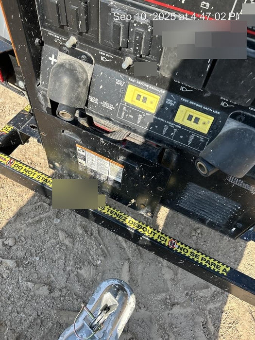 2022 Lincoln Electric LE400 Kubota V1505, Trlr, Cable Rack, Light Kit, ES Decals, T3