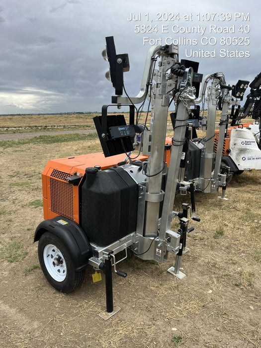 2024 Wanco WLTT-4MM4K Diesel, Deep Sea Controller, Shore Power Plug, Auto Start, (4) 350W LED Floodlights, 4kW Generator, 60 Gal Fuel Tank, 2" Ball, T3