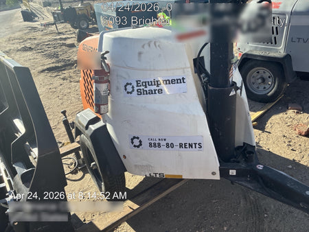 2024 Generac MLT2 Diesel, Flex Switch 120V Input, Powerzone Controller, 
(4) 320W LED Lights, 4kW Generator, 39.9 Gal Fuel Tank, 2" Ball, T3
