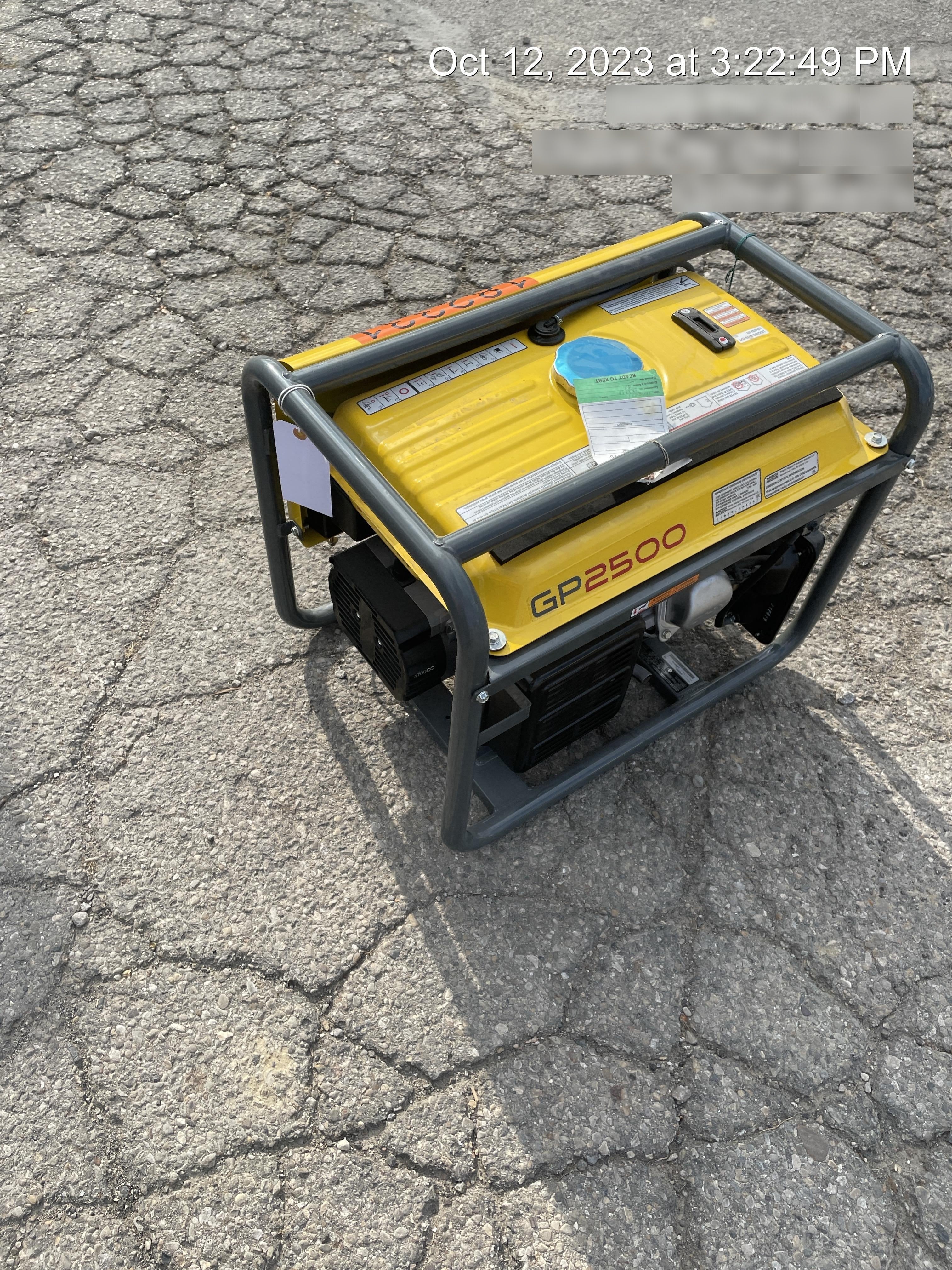 2021 WACKER NEUSON GP2500A