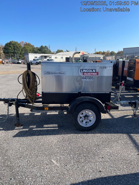 2024 Lincoln Electric LE400 Kubota V1505, Trlr, Cable Rack, Light Kit, ES Decals, T3