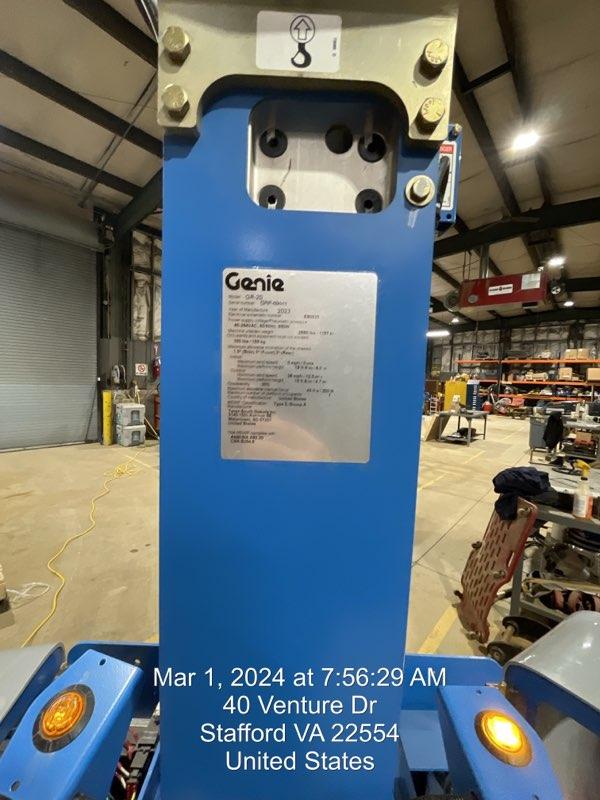 2023 GENIE GR-20