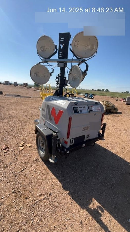 2018 Wacker Neuson LTV6L-MH Wacker Neuson LTV6L Mobile Light Tower w/Fuel Level Sensor Installed