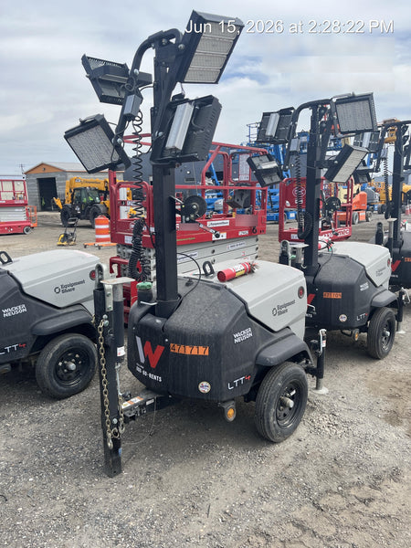 2024 Wacker Neuson LTT4 Diesel, Kohler KDW702, Deep Sea Controller, Auto Start, LED 320W, Bypass Outlet, T3