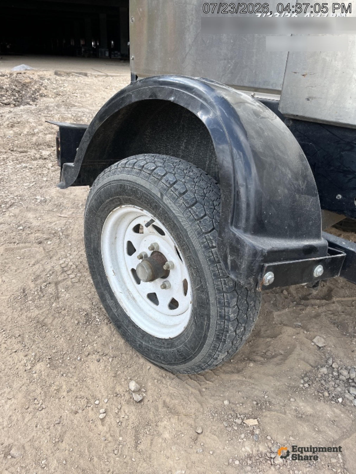 2019 Lincoln Electric Vantage 322 Welder Ready-Pak 3, Two wheel trailer, Fender and Light kit, Cable Rack