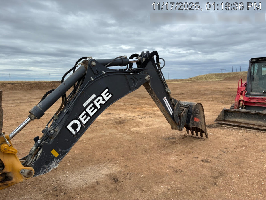 2020 John Deere 310LEP Cab/Heat/Air, 4WD, Standard Stick, Pilot Controls, 2 Way Hydraulics, TAG Manual QC