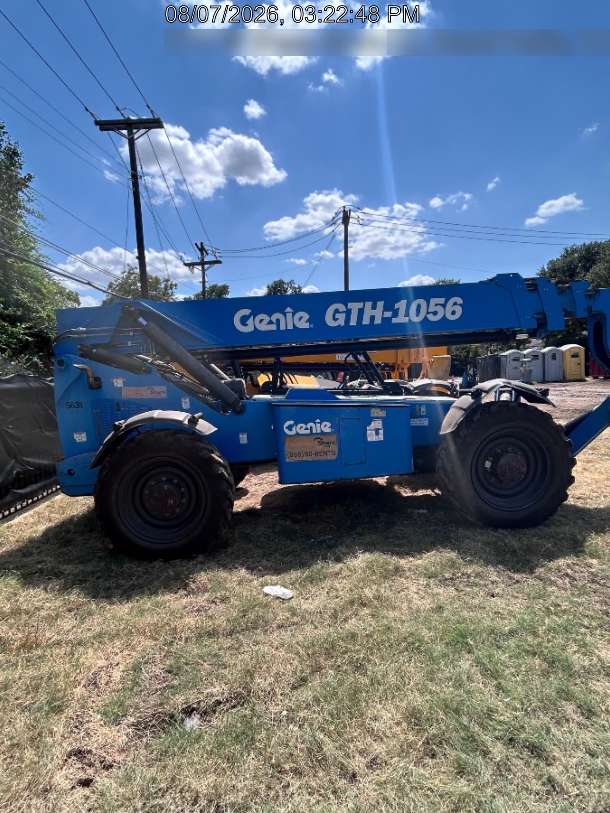 2017 GENIE GTH-1056