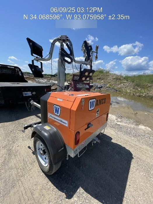 2024 Wanco WLTT-4MM4K Diesel, Deep Sea Controller, Shore Power Plug, Auto Start, (4) 350W LED Floodlights, 4kW Generator, 60 Gal Fuel Tank, 2" Ball, T3