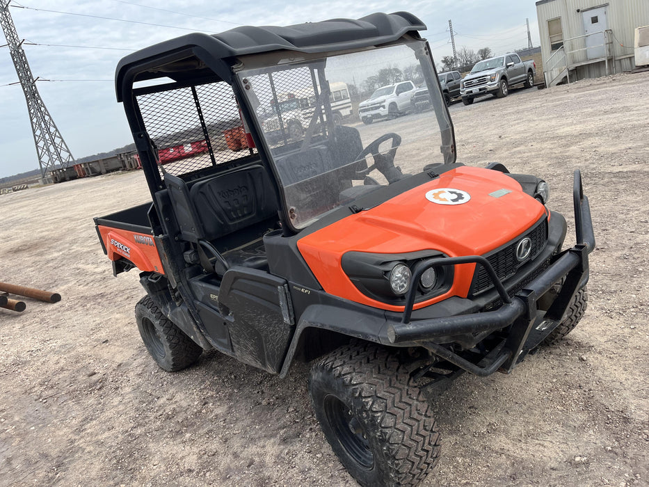 2019 Kubota RTV-XG850WL-H 4wd Utility Cart, Gas, 2 Seat, LED Strobe, Windshield Tempered Glass, Plastic Canopy, Wire Harness Kit, Backup Alarm