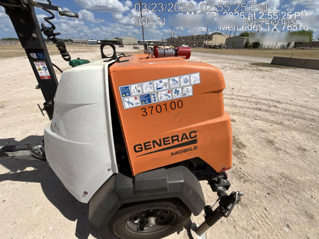 2023 Generac MLT2 Diesel, Flex Switch 120V Input, Powerzone Controller, 
(4) 320W LED Lights, 4kW Generator, 39.9 Gal Fuel Tank, 2" Ball, T3