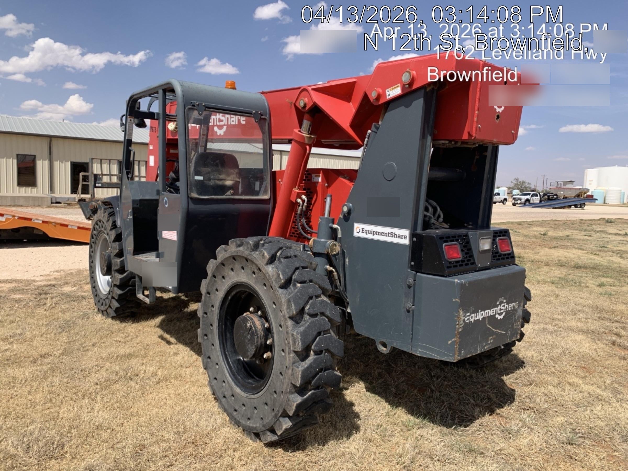 2019 Manitou 12042 MTA12042 - Canopy, Worklights/Strobe, Beacon, 66" Carriage, 60" Forks, Solid Tires, Lift Hook, Aux Hydraulics