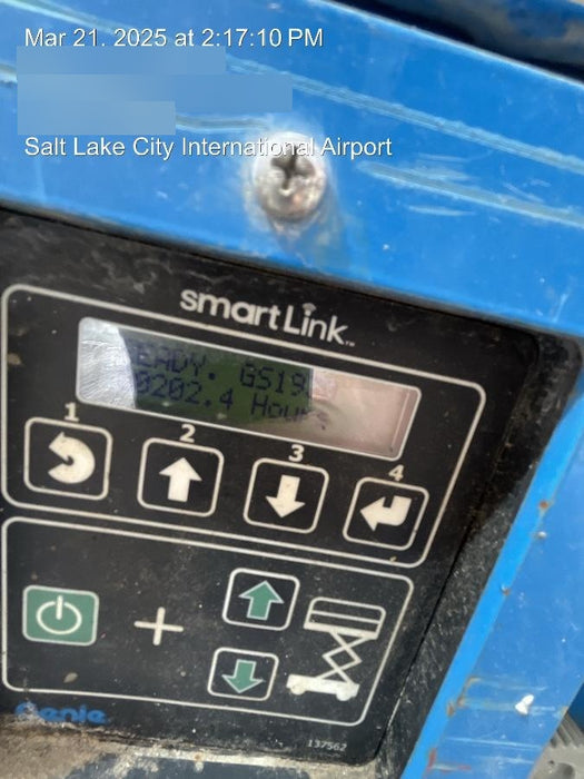 2020 Genie GS-1930 Solid Non Marking Tires, Beacon, Folding rails with half height swing gate