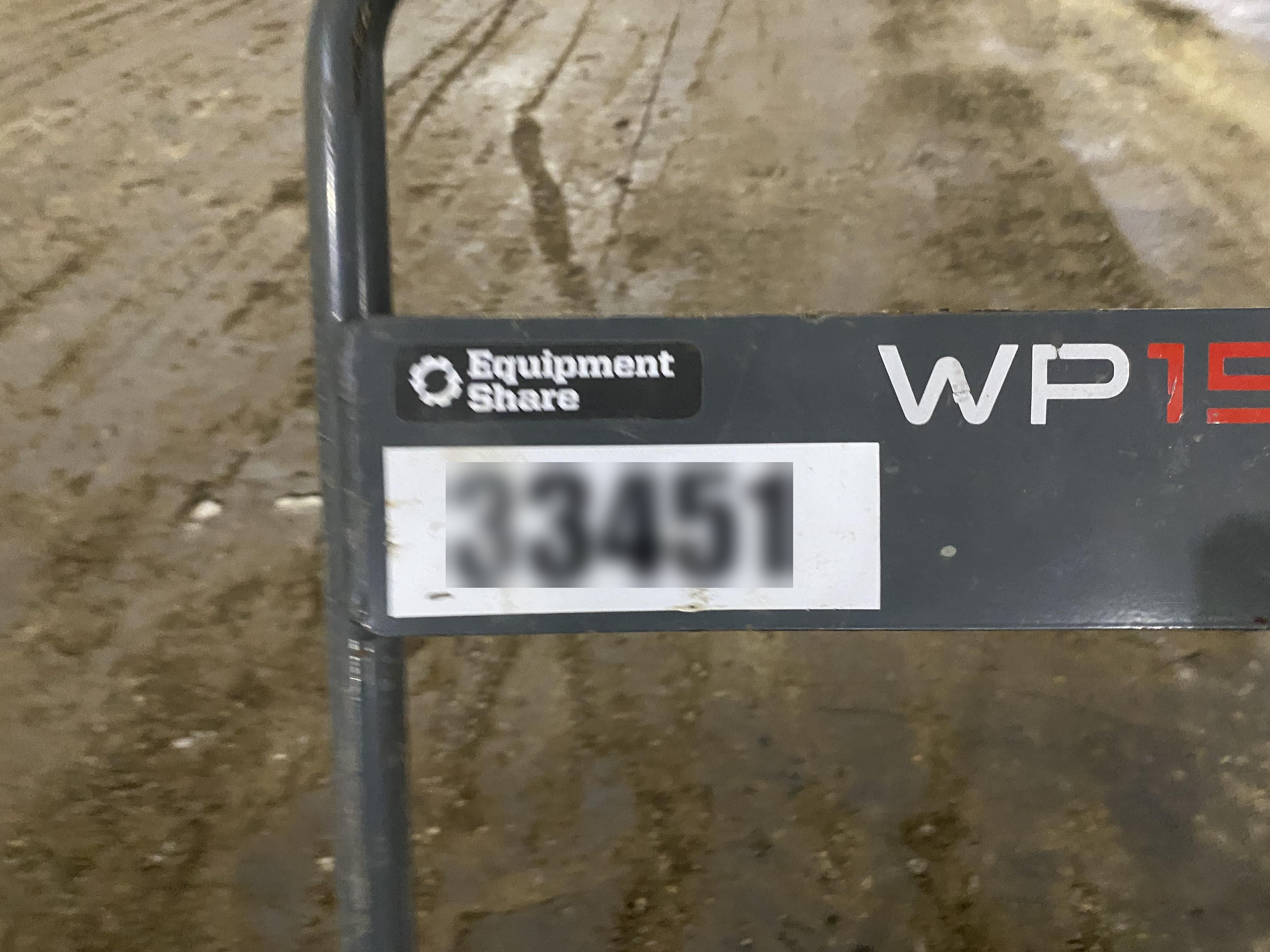 2019 WACKER NEUSON WP1550AW