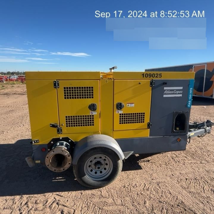 2020 ATLAS COPCO PAS 150 HF CS Enclosed