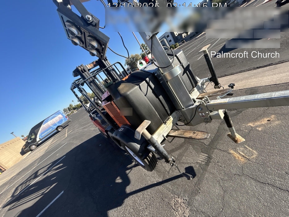 2024 Wanco WLTT-4MM4K Diesel, Deep Sea Controller, Shore Power Plug, Auto Start, (4) 350W LED Floodlights, 4kW Generator, 60 Gal Fuel Tank, 2" Ball, T3