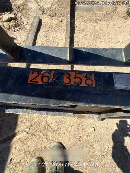 2022 DIGGA 48" Pallet Forks - Digga