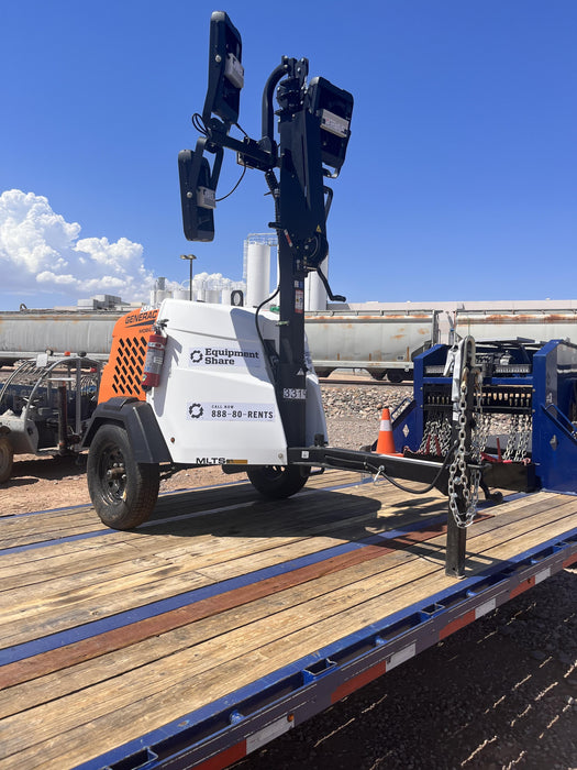 2023 Generac MLT2 Diesel, Flex Switch 120V Input, Powerzone Controller, (4) 320W LED Lights, 4kW Generator, 39.9 Gal Fuel Tank, 2" Ball, T3