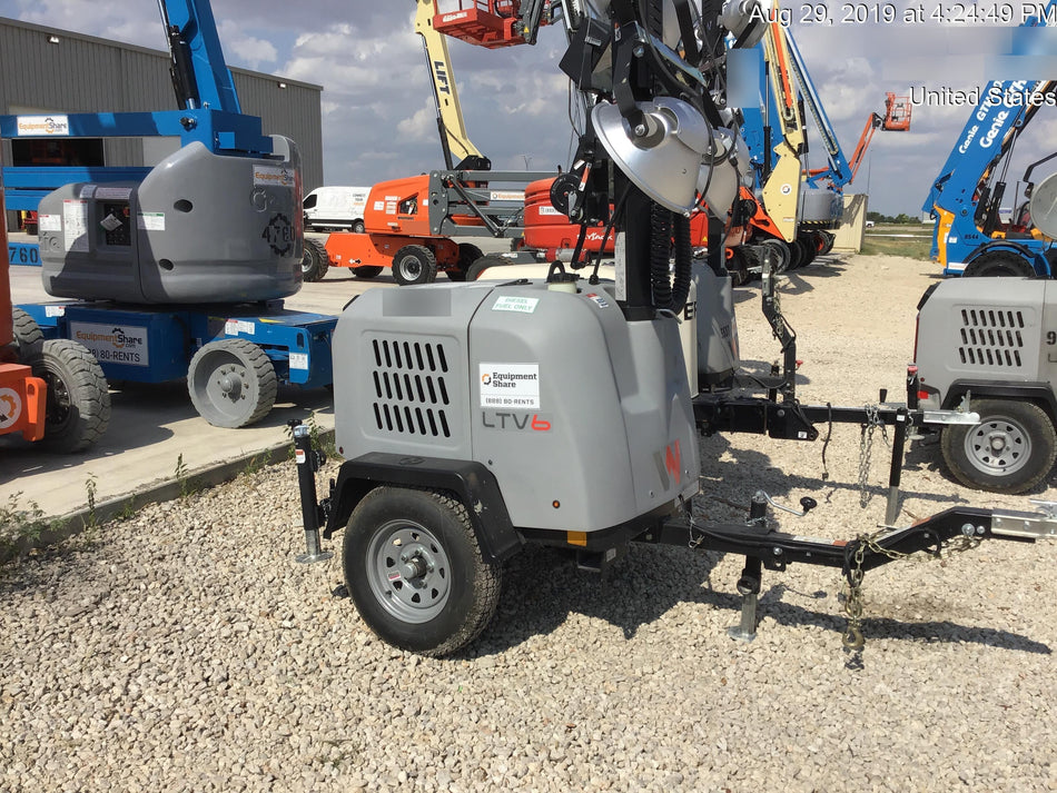 2019 Wacker Neuson LTV6L-MH Standard Options, ES Track Hardware, Fuel Level Sensor