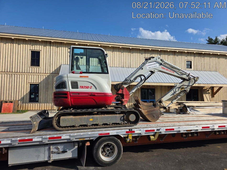 2023 TAKEUCHI TB250-2CR