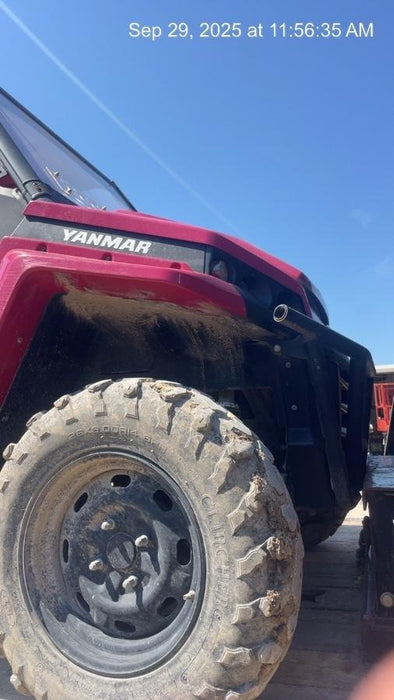 2021 Yanmar YU1000 Canopy, Steel Wheel, Poly WindShield, Beacon, Backup Alarm