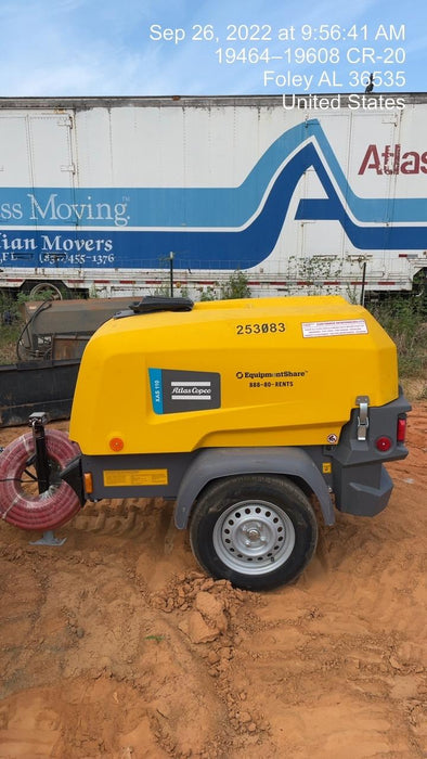 2022 ATLAS COPCO XAS 110