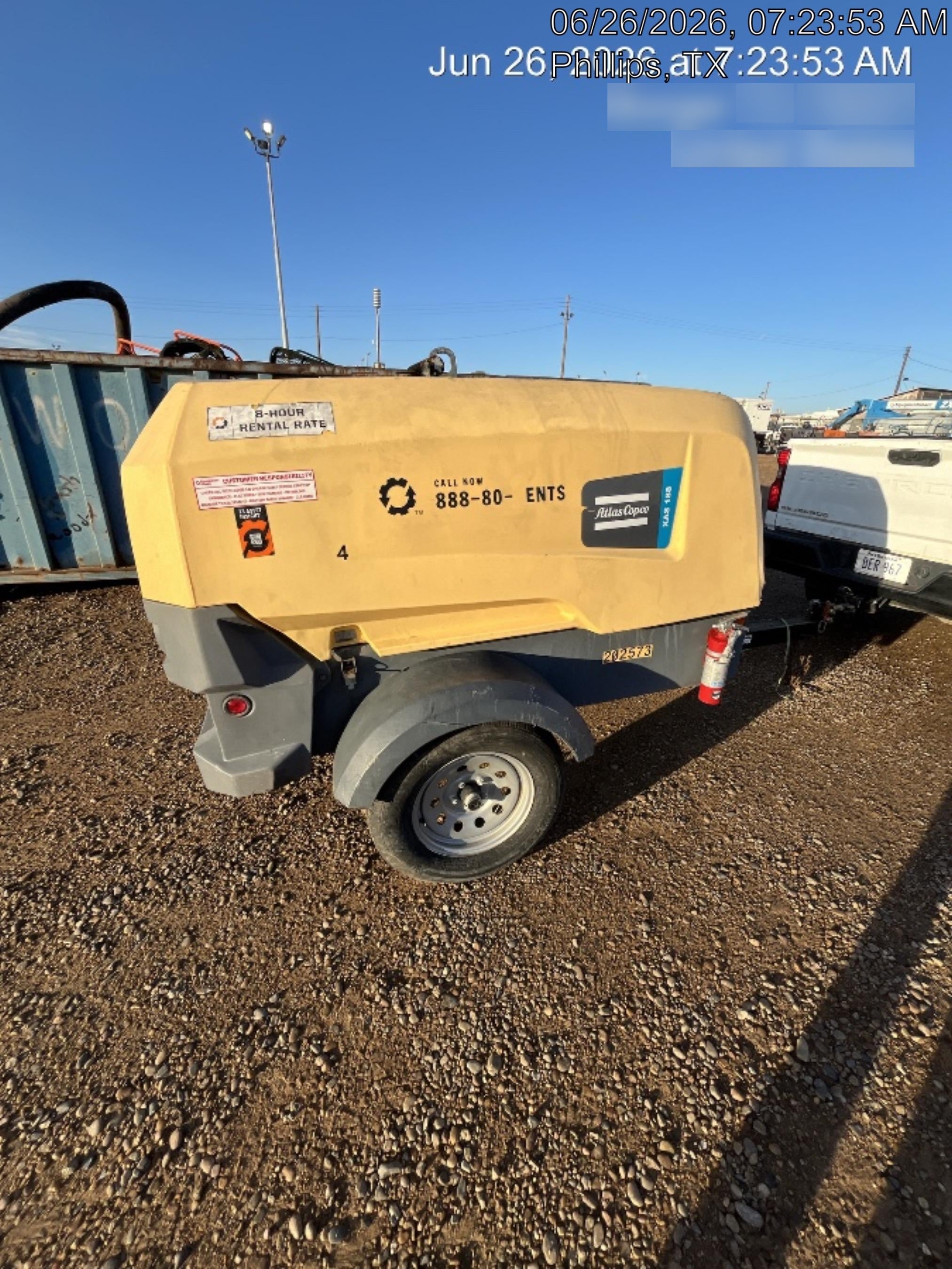 2022 ATLAS COPCO XAS188 CWK