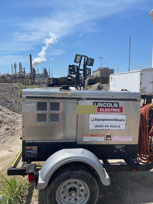 2019 Lincoln Electric Vantage 322 Lincoln Vantage 322 Welder w/Trailer, Light Kit, Cable Rack