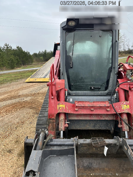 2019 Takeuchi TL12V2C Cab/Heat/AC, Back-up Alarm, Hydraulic QC w/80" HD Tooth Bucket