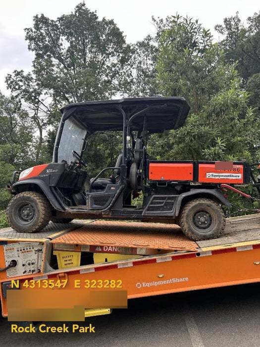 2022 Kubota RTV-X1140W-H Plastic Canopy, Windshield Acrylic Clear, LED Strobe Light, Wire Harness Kit, Back up Alarm