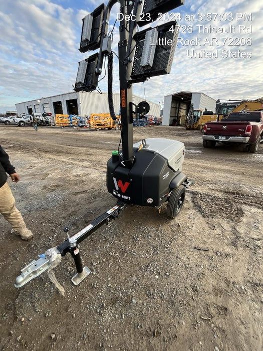 2024 Wacker Neuson LTT4 Diesel, Kohler KDW702, Deep Sea Controller, Auto Start, LED 320W, Bypass Outlet, T3