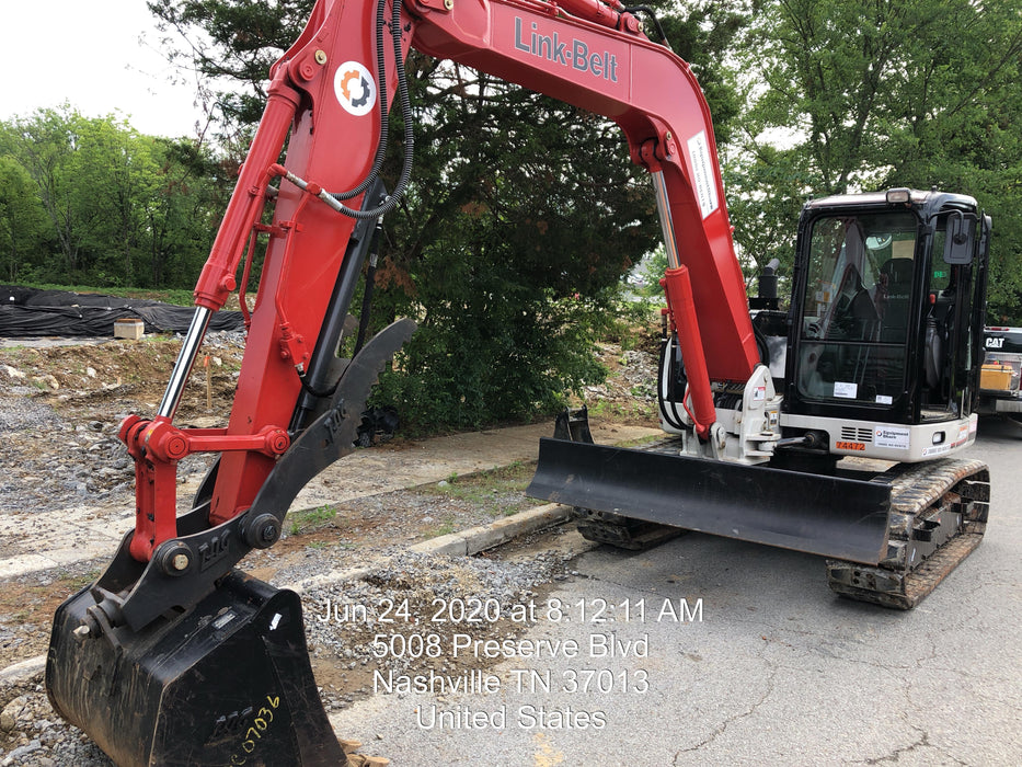 2020 Link-Belt 80X3EX EXC, 7'2" ARM, 17.7" RT, MFH(PJ)