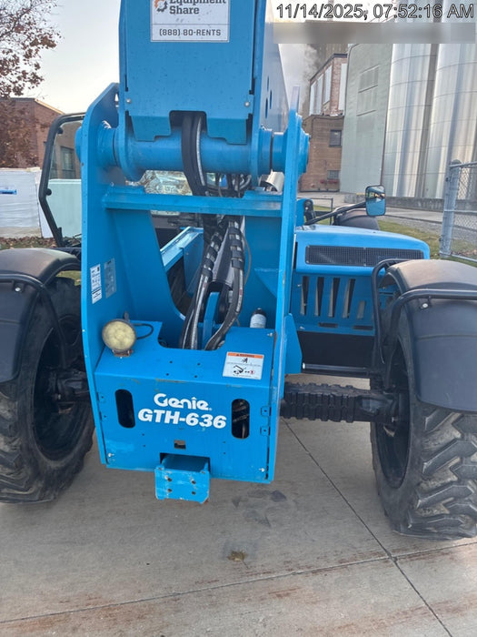 2020 Genie GTH-636 Cab/Heat/Air, Solid Tires, Work Lights, Beacon, Aux Hydraulics, Back up Alarm