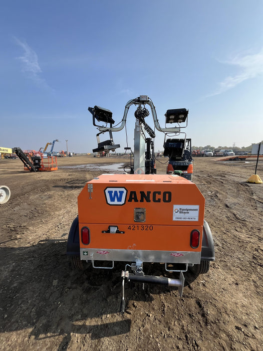 2024 Wanco WLTT-4MM4K Diesel, Deep Sea Controller, Shore Power Plug, Auto Start, (4) 350W LED Floodlights, 4kW Generator, 60 Gal Fuel Tank, 2" Ball, T3