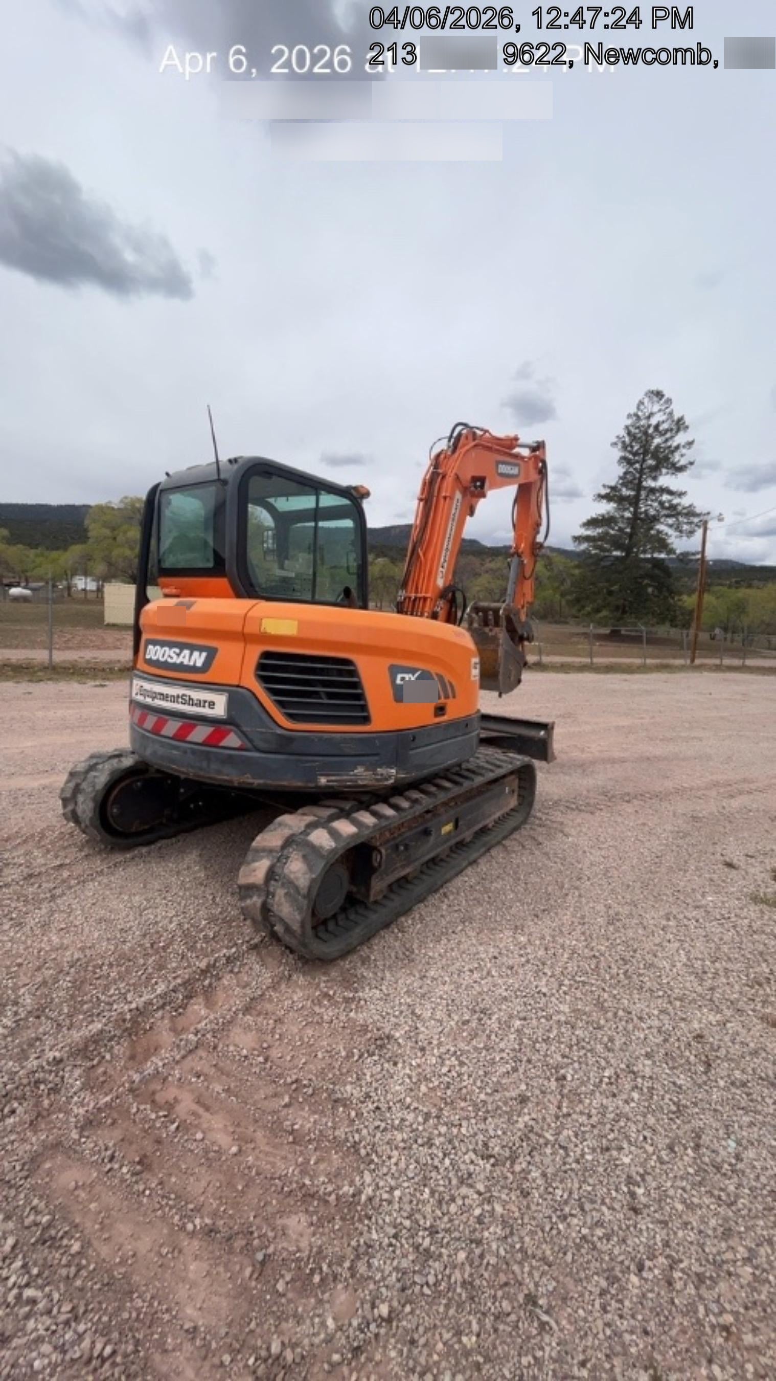 2020 DOOSAN DX85R-3