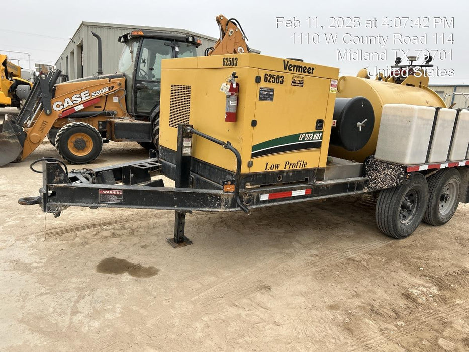 2019 Vac-Tron LP573XDT 24Hp Kohler Diesel, 500 Gal Debris Tank, 500 CFM Vacuum Pump, x2 100 Gal Water Tanks