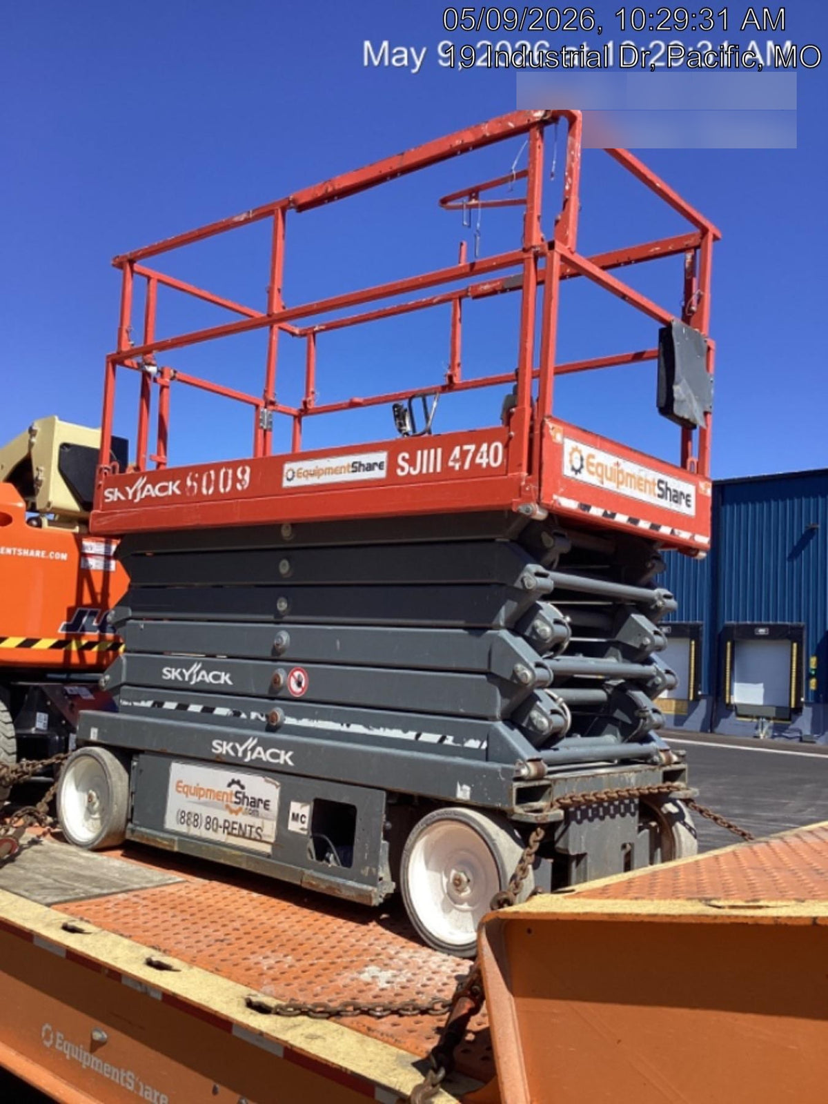 2017 Skyjack SJIII-4740 Skyjack SJ4740, Extended Warranty 5yr/5k hr