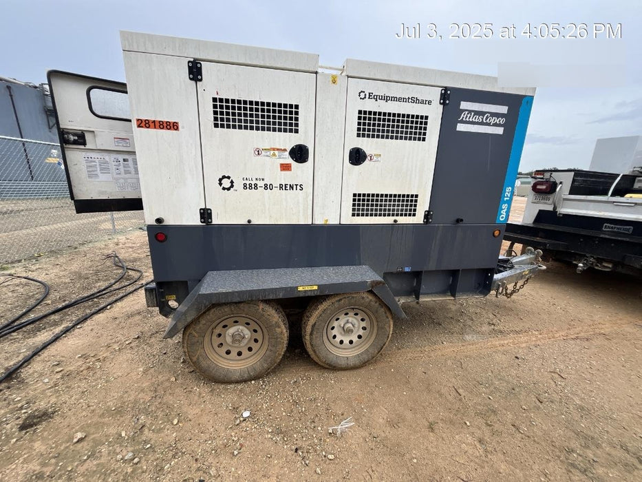 2022 ATLAS COPCO QAS 125
