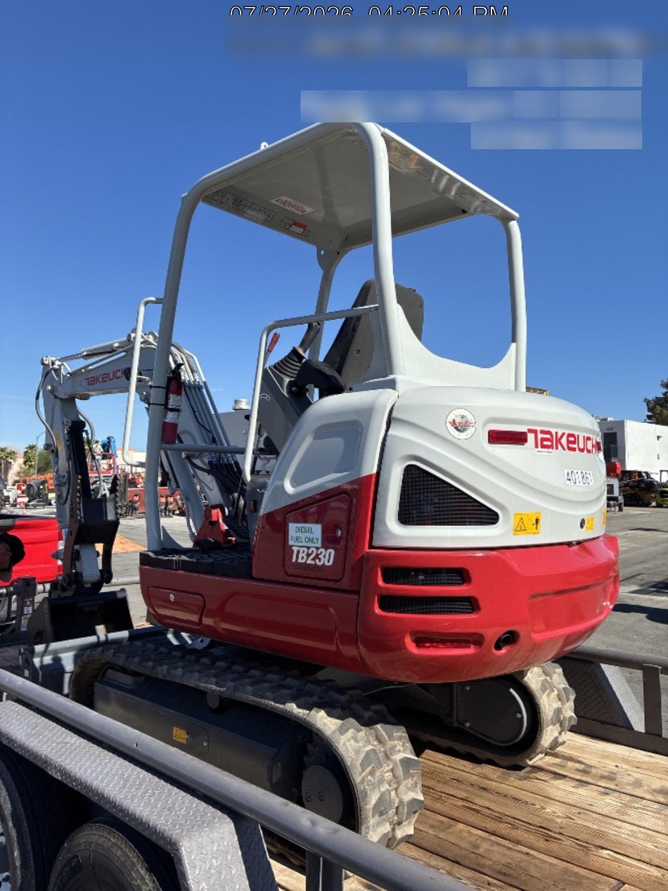 2024 TAKEUCHI TB230R